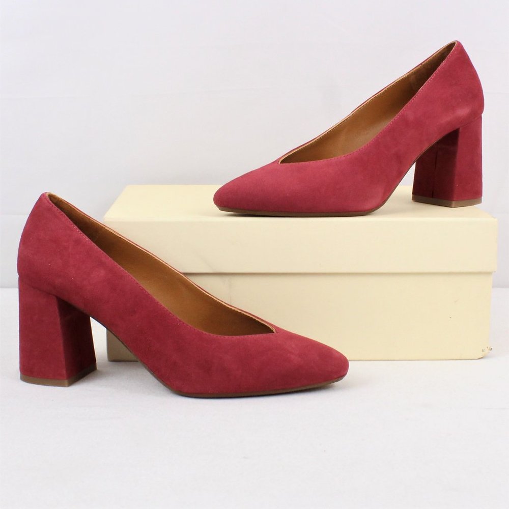 NWOB Sezane Escarpins Alice Heels in Peony Women's Size 38 S22PUM009P